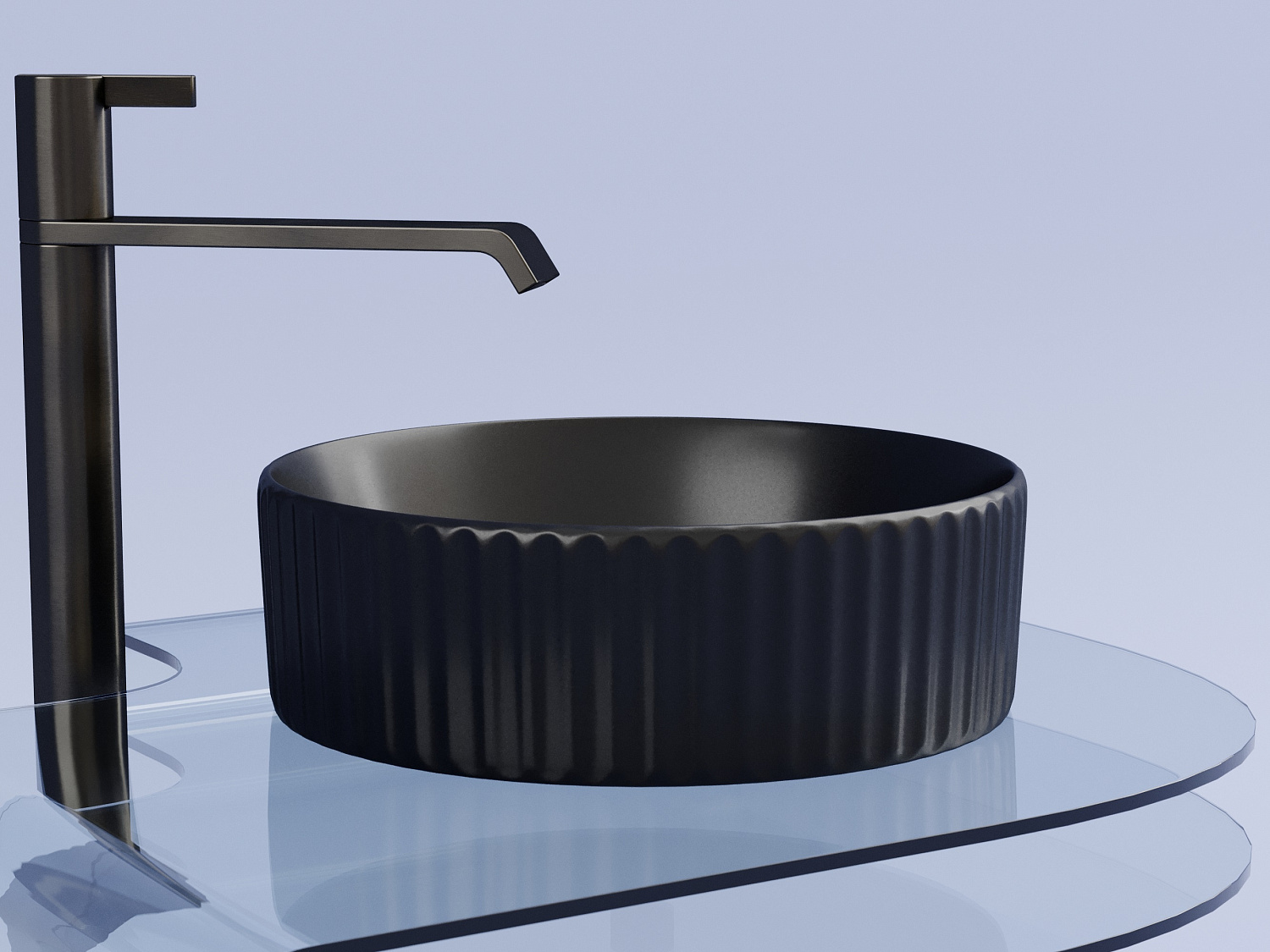 Скидка на черные раковины