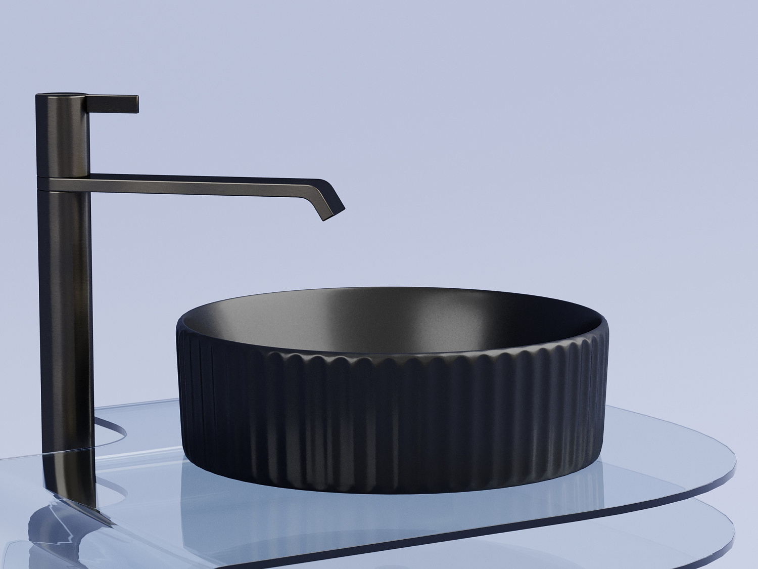 Скидка на черные раковины