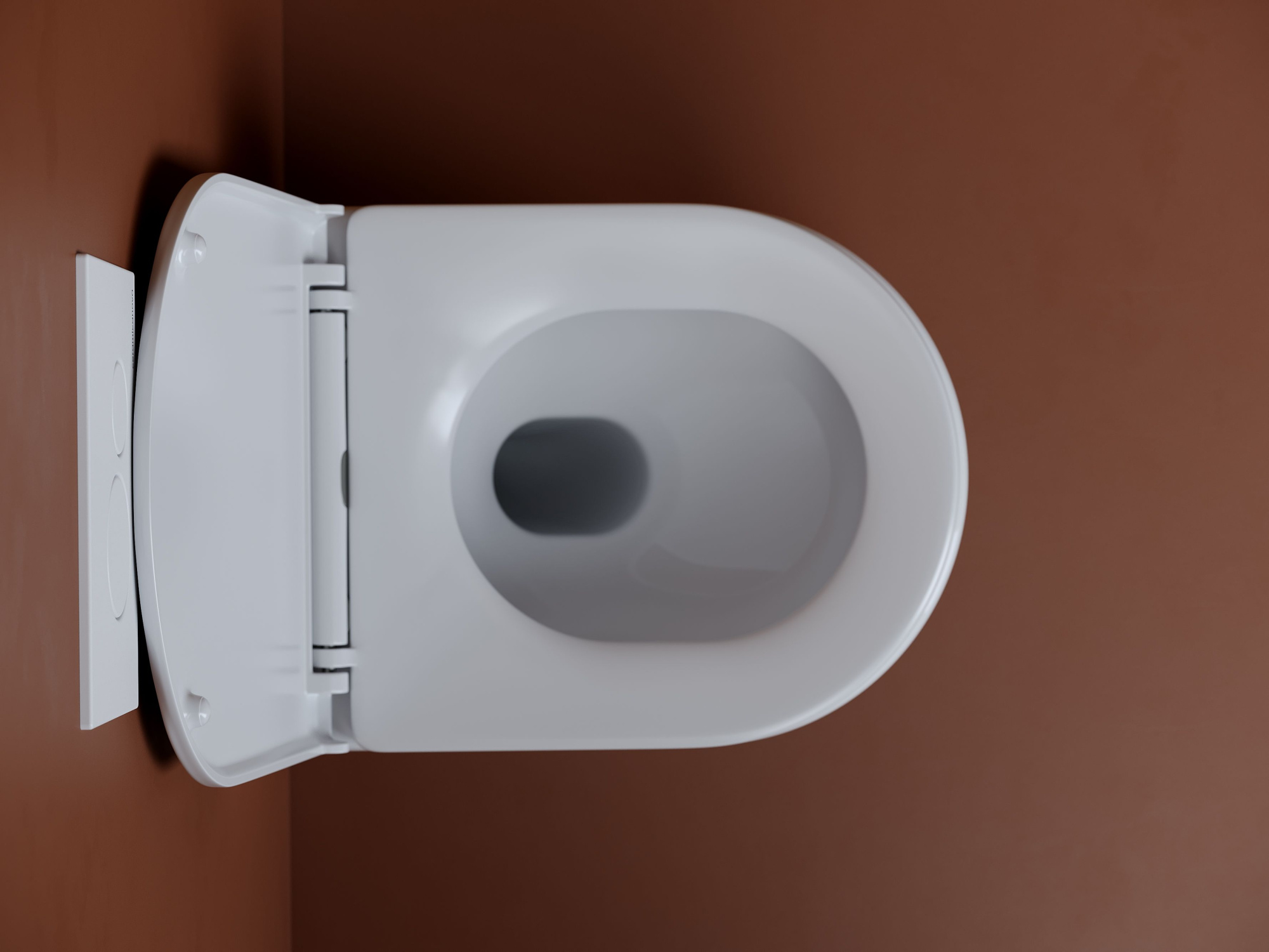 Подвесной унитаз UP безободковый, смыв Торнадо CN4007