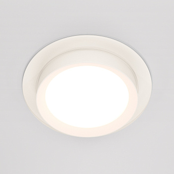 Встраиваемый светильник Maytoni Hoop GX53 1x12Вт DL086-GX53-RD-W