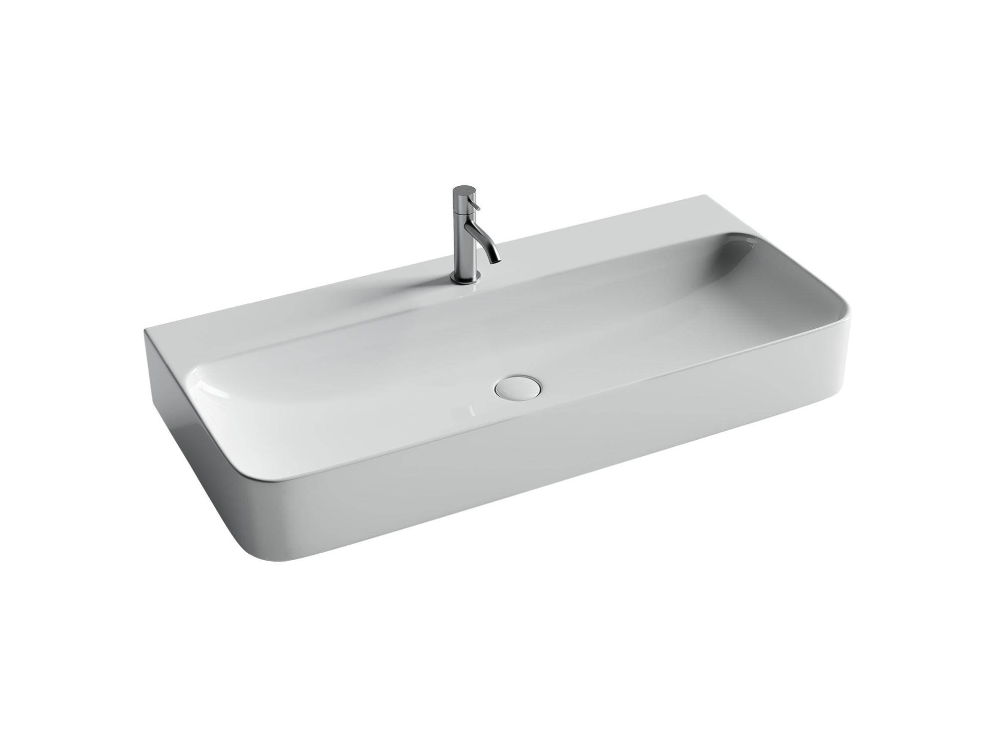 Умывальник с 1 отверстием для смесителя CN2007