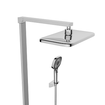 Душевая стойка Vincea Inspire VSFS-3I13TCH настенная цвет хром