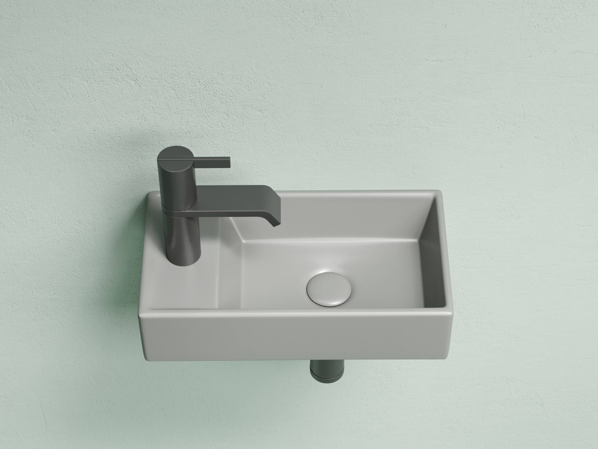 Умывальник подвесной прямоугольный CN6051RMH