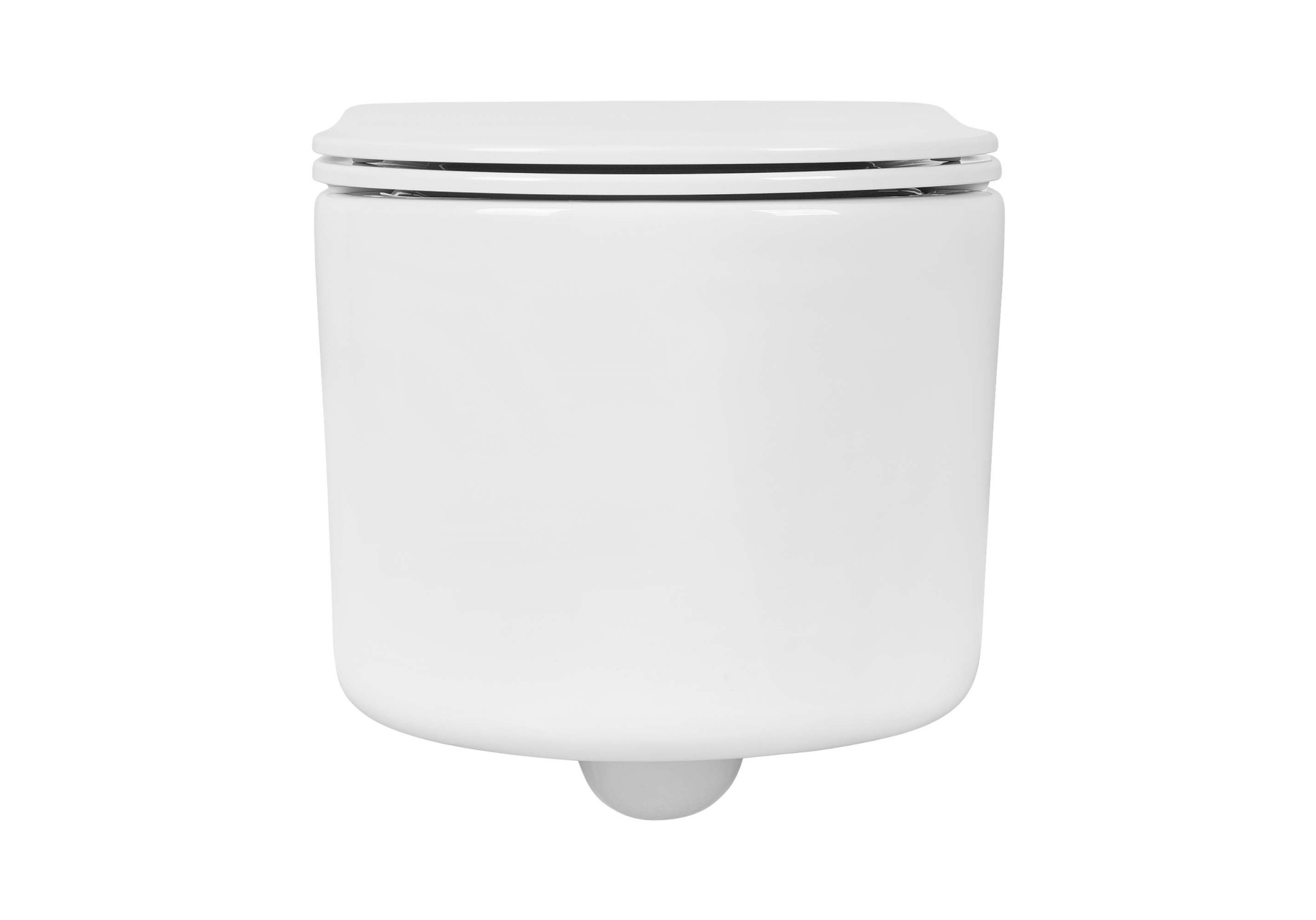 Унитаз подвесной безободковый Aquatek МИЯ AQ2004T-00 490*370*340 с легкосъемным сиденьем Soft Close, смыв ТОРНАДО (воронка-водоворот)