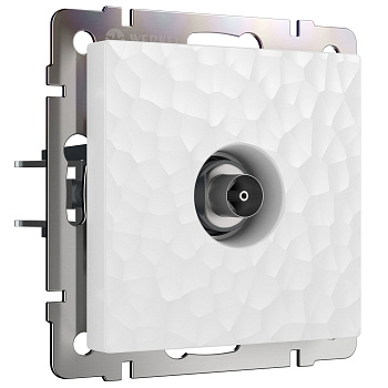 ТВ-розетка оконечная (белый) Werkel