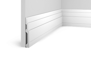 Напольный плинтус B120V1 HIWOOD