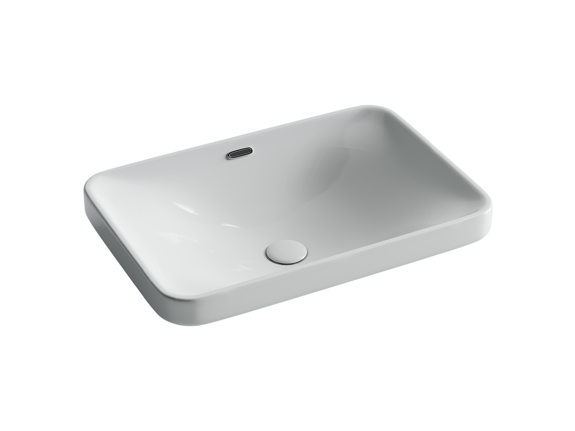 Умывальник прямоугольный встраиваемый сверху в столешницу CN5041