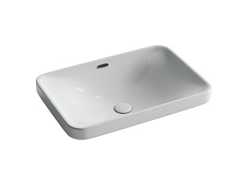 Умывальник прямоугольный встраиваемый сверху в столешницу CN5041