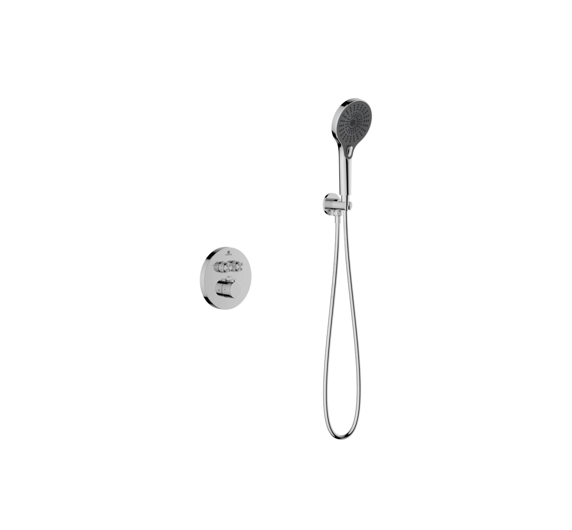 Душевая система Vincea Inspire VSFW-3I22MT5CH встраиваемая в стену цвет хром