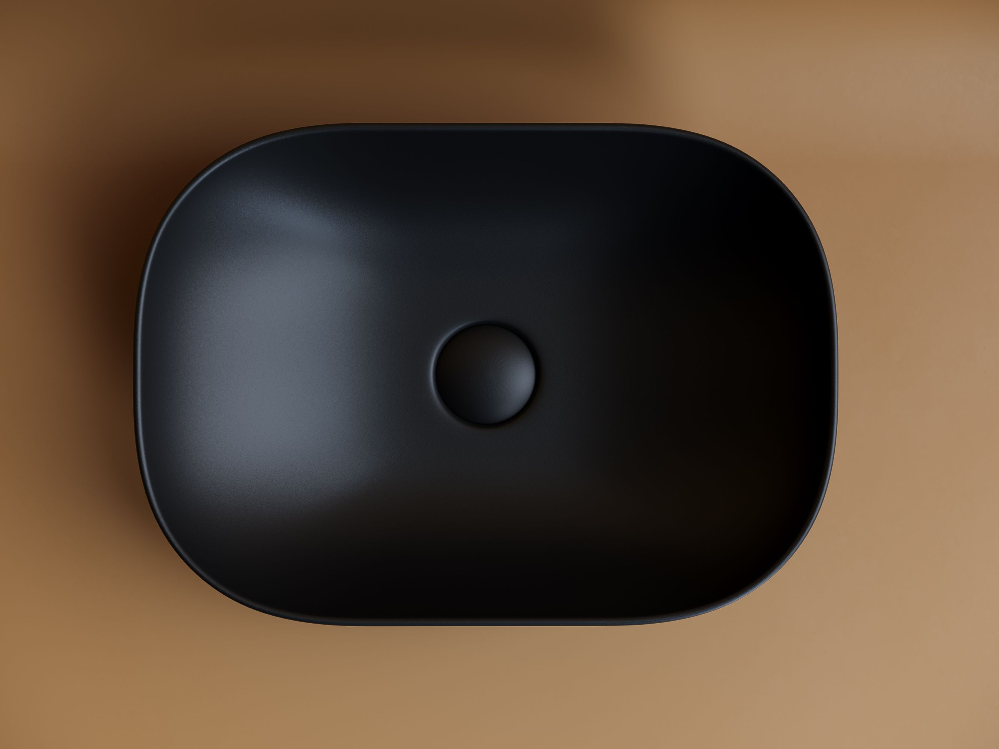 Умывальник чаша накладная прямоугольная CN6009MB