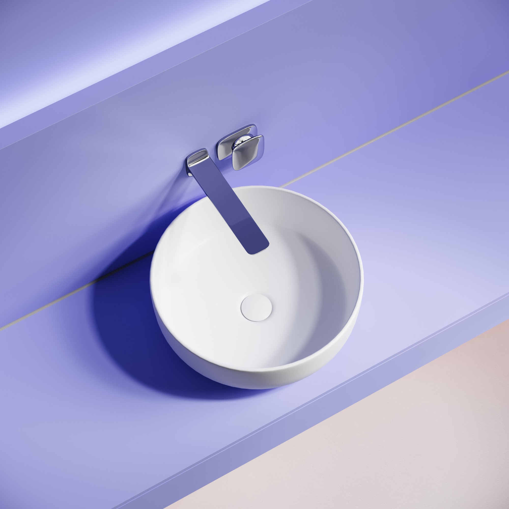 Раковина накладная CN12003MW