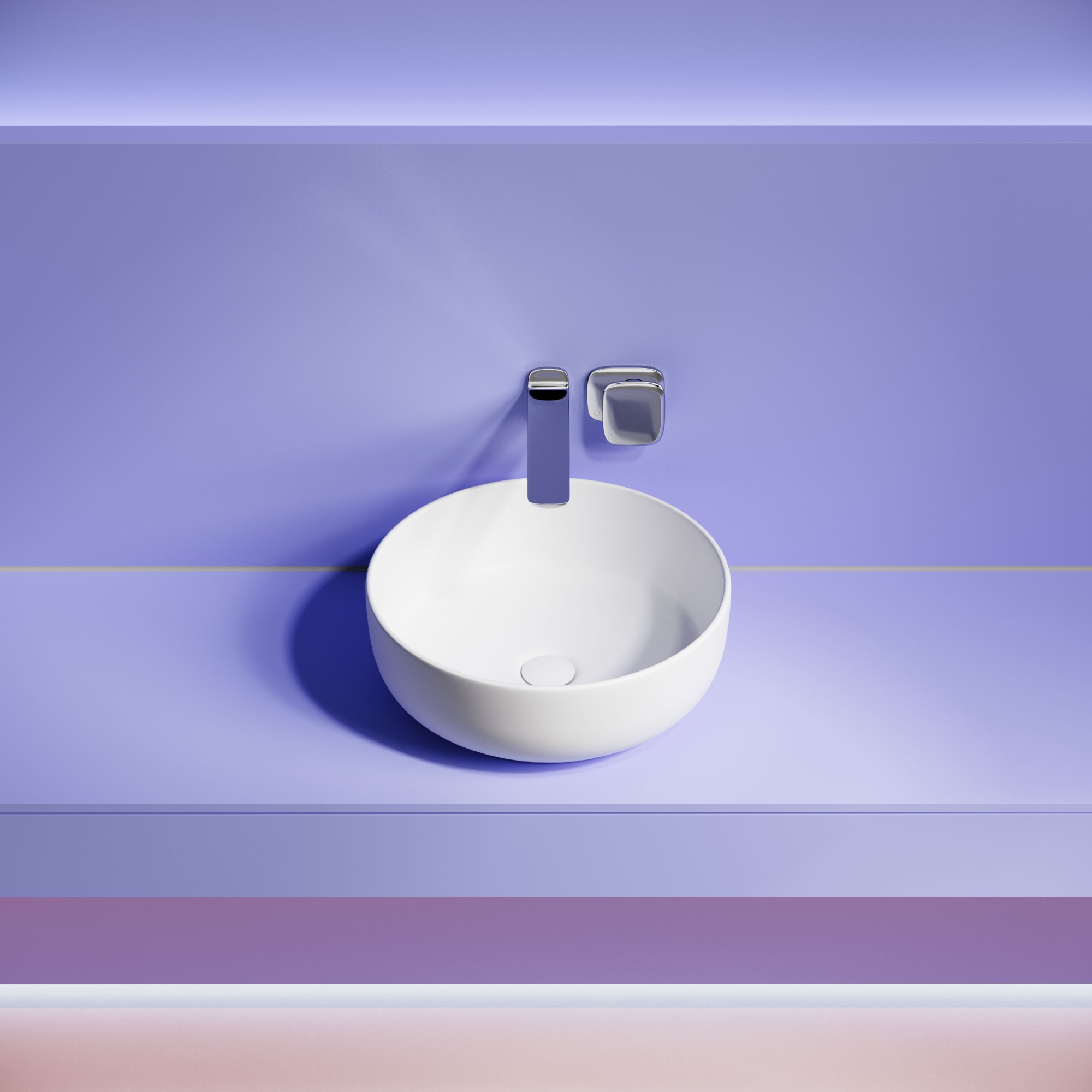 Раковина накладная CN12003MW