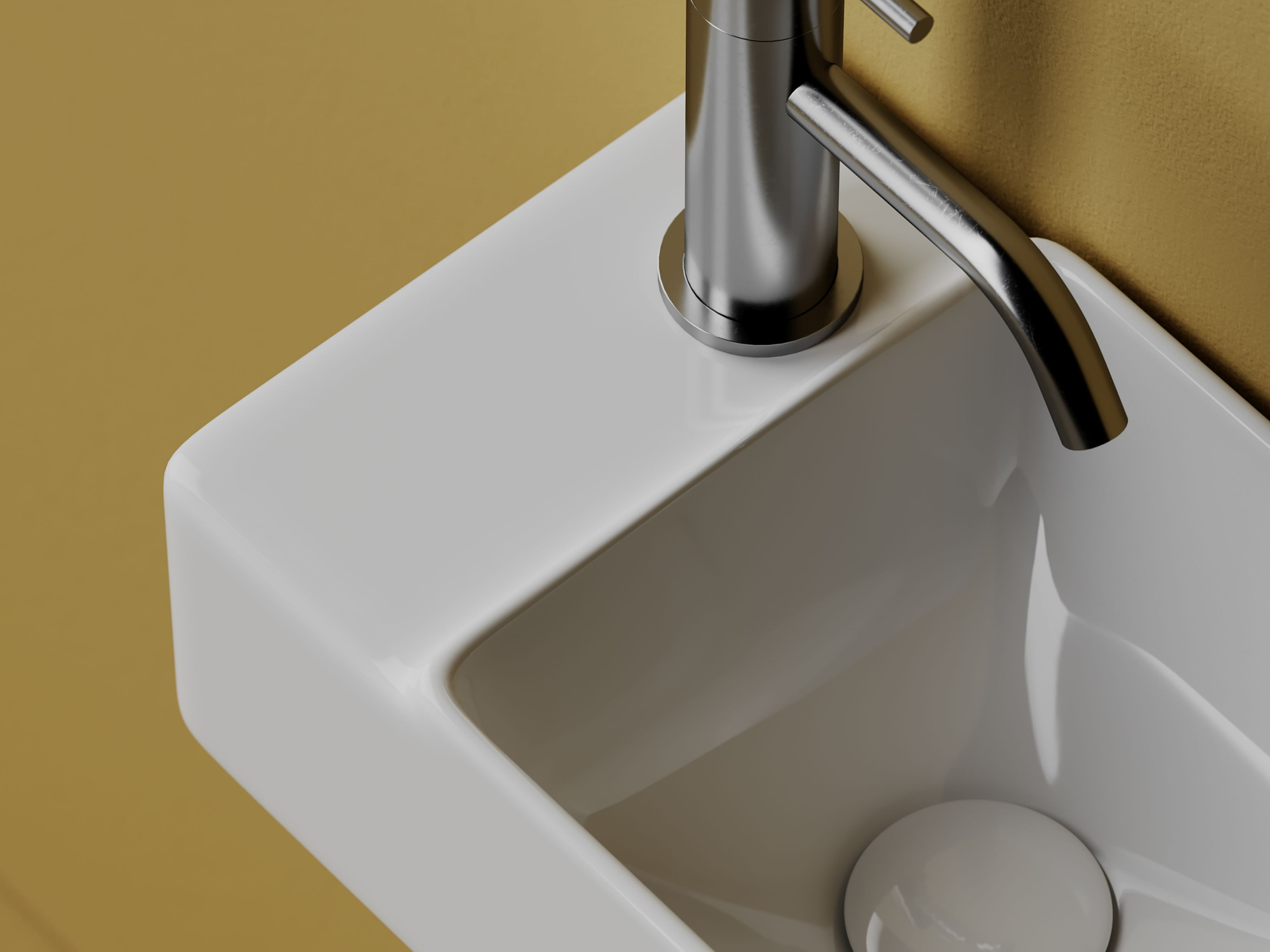 Умывальник подвесной прямоугольный CN5046