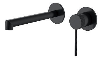 Смеситель Vincea Rim VBFW-2RM1MB встраиваемый в стену черный