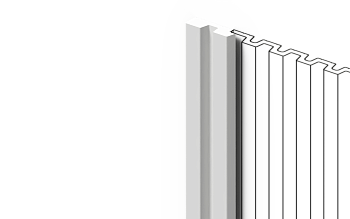 Финишный молдинг LF201B NP HIWOOD