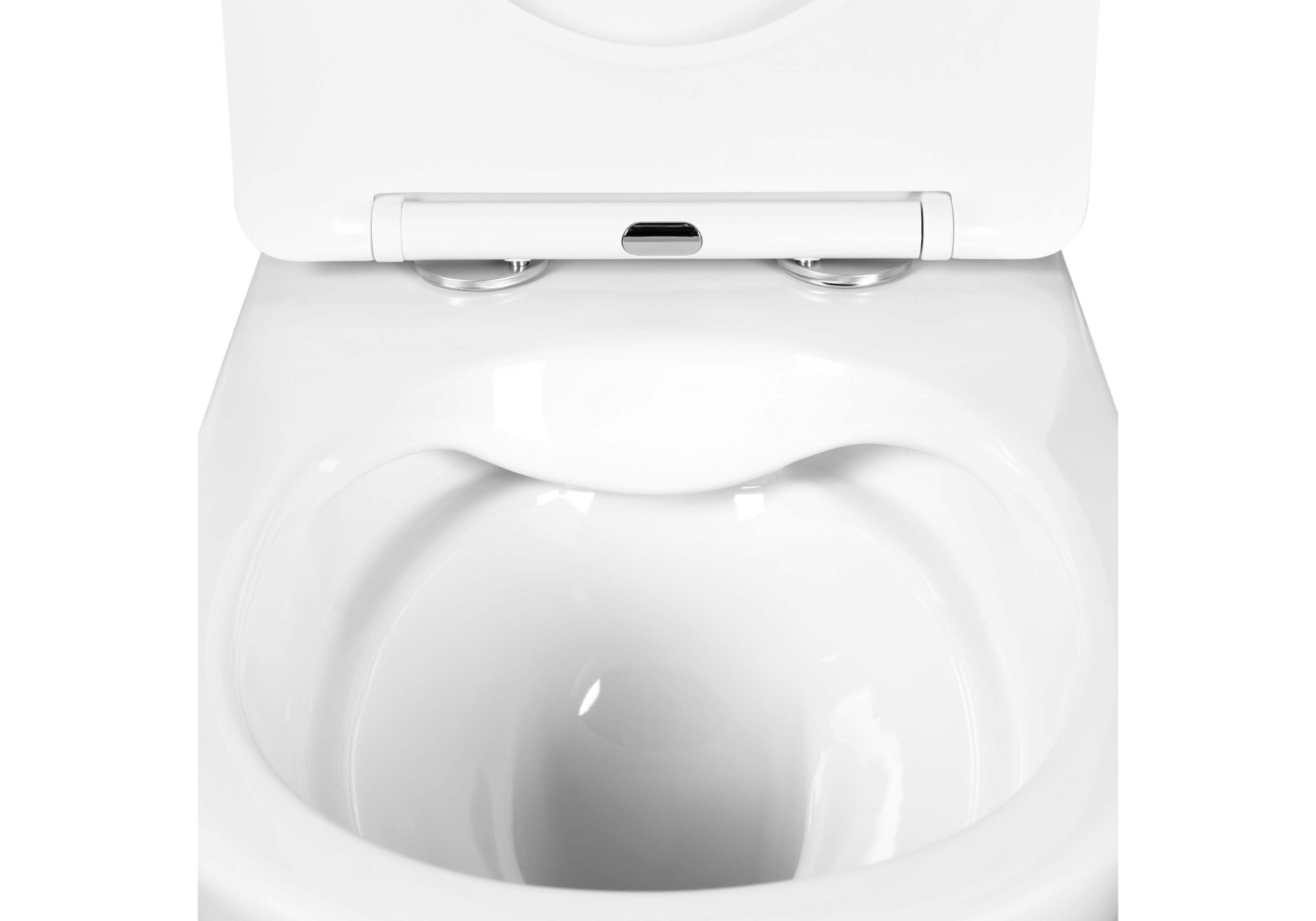 Унитаз подвесной безободковый Aquatek ВЕГА AQ1905-MW 525*360*320 с сиденьем Soft Close