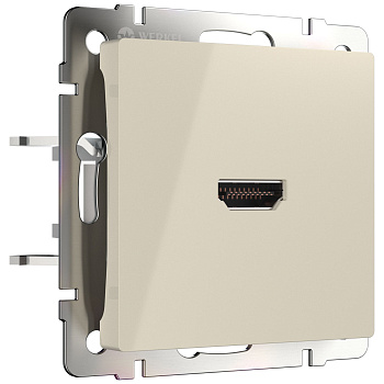 Розетка HDMI (слоновая кость) Werkel