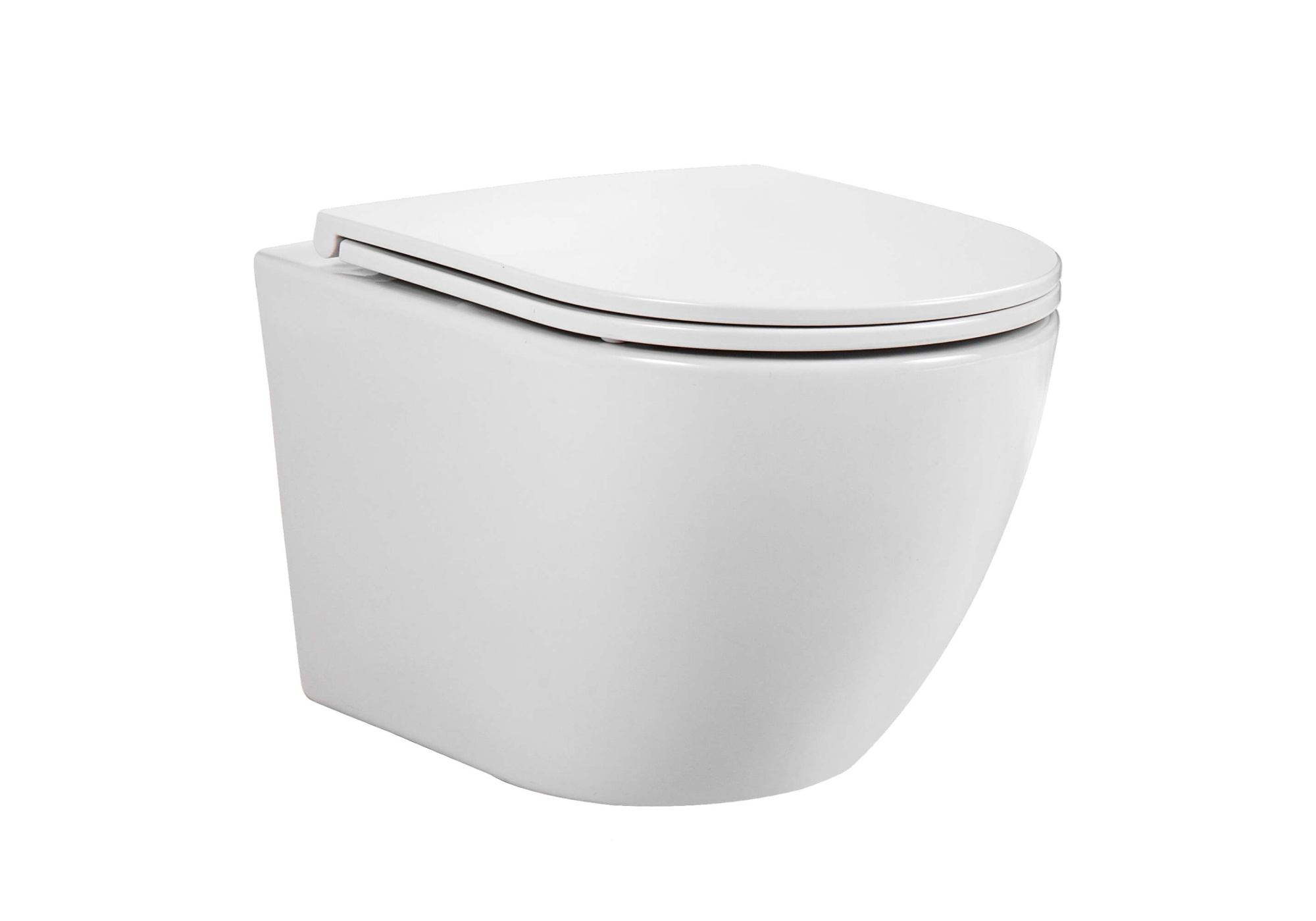 Унитаз подвесной безободковый Aquatek ЕВРОПА AQ1900T-00 490*360*320 с сиденьем Soft Close