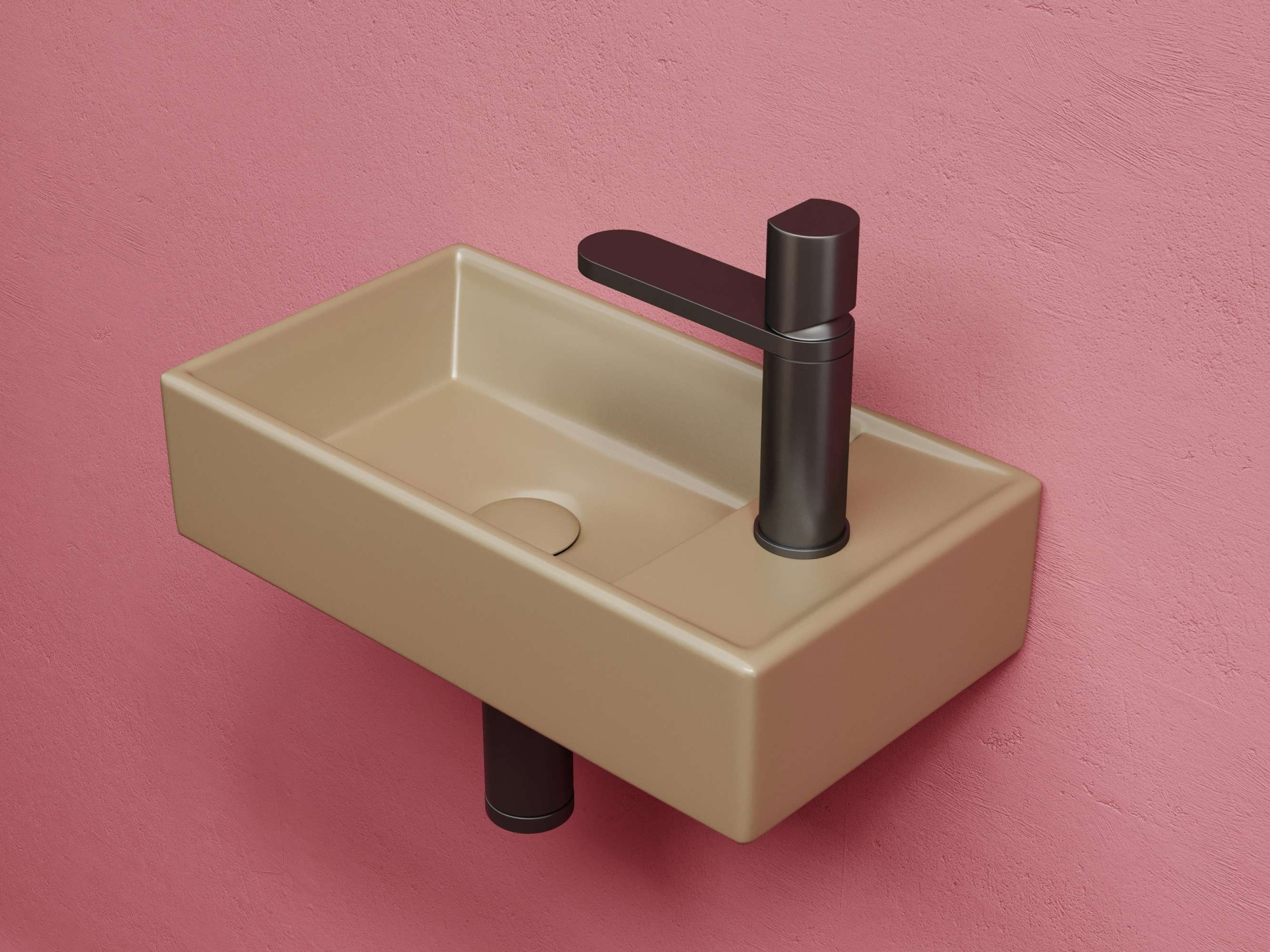 Умывальник подвесной прямоугольный CN6051LMC