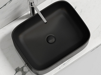 Умывальник чаша накладная прямоугольная CN6052MB