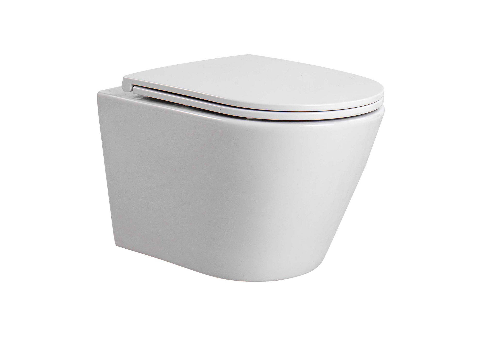 Унитаз-компакт подвесной безободковый Aquatek ВЕГА AQ1904T-00 490*360*320 с сиденьем Soft Close, смыв Торнадо