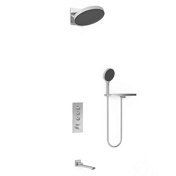 Душевая система Vincea VSFW-433TI3RCH встраиваемая в стену цвет хром