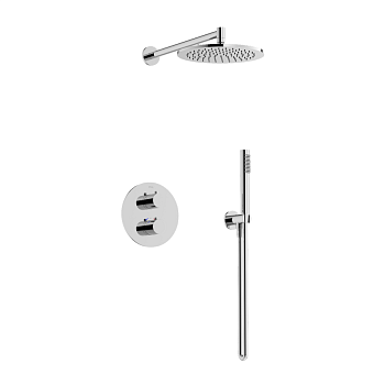 Душевой комплект с термостатом Etna, с внутренней частью, хром SC9010CH