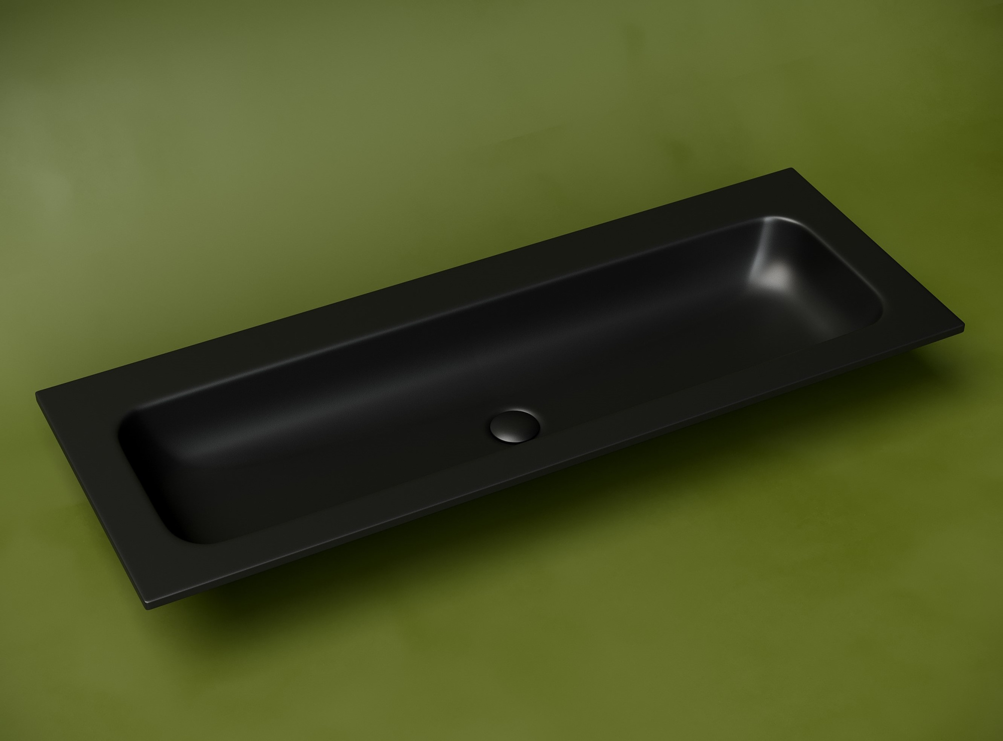 Раковина накладная Grace прямоугольная, без отверстия под смеситель CN7016MBwx