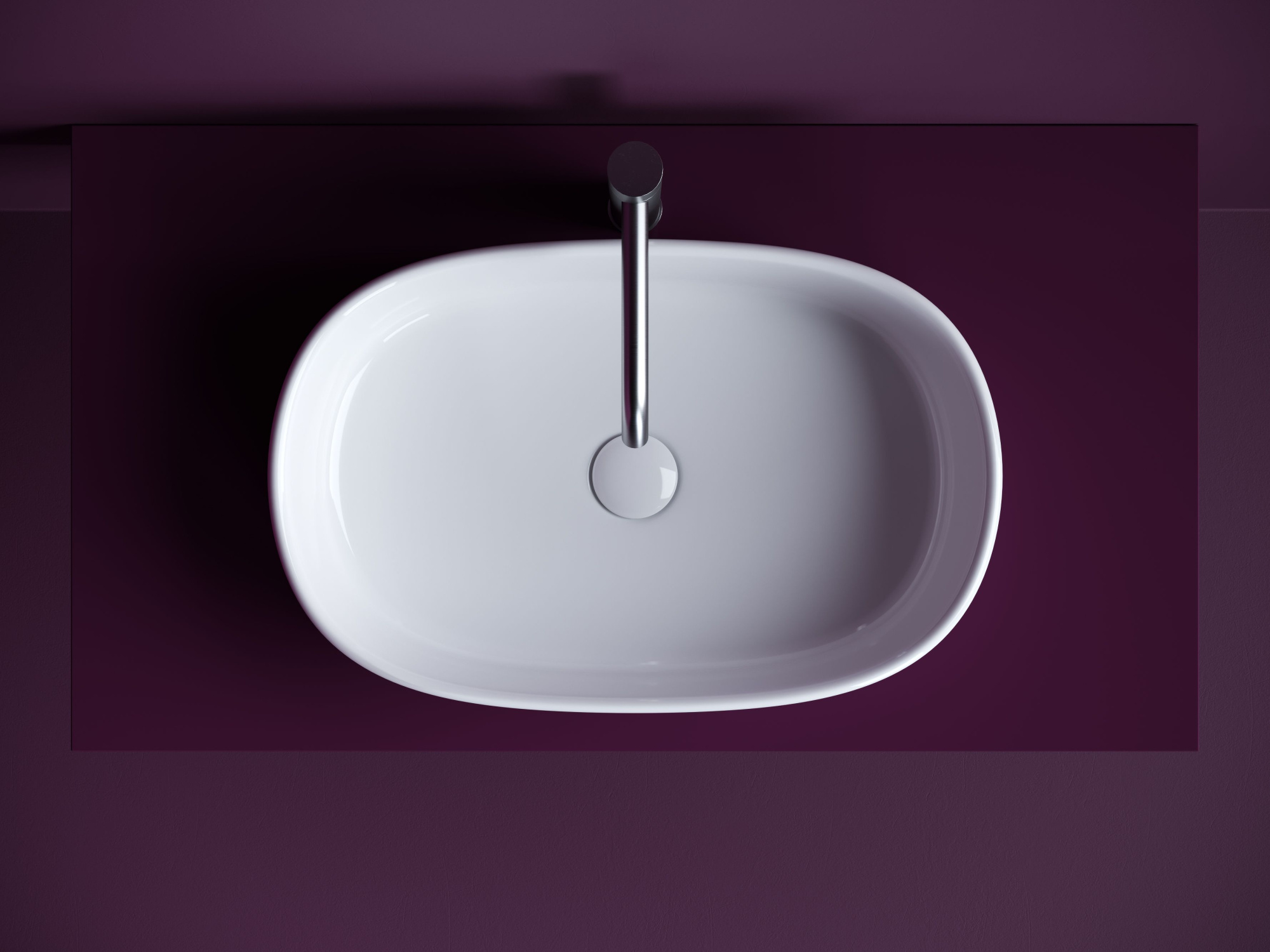 Накладная раковина CN6075