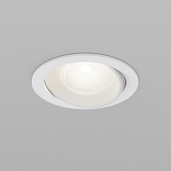 Встраиваемый светильник Maytoni Lens 12Вт 4000К 70° DL105-12W4K-W