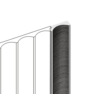 Финишный молдинг LF139B GR26 HIWOOD