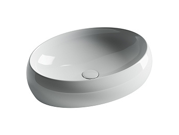 Умывальник чаша накладная овальная CN5033