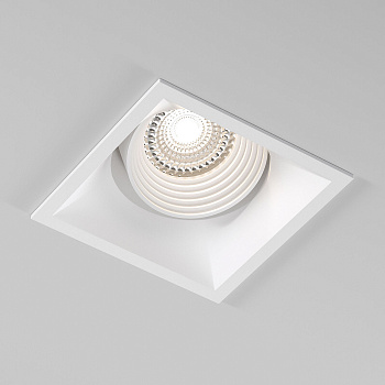 Светильник встраиваемый Punto белый Elektrostandard 25017/01