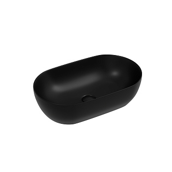 Раковина накладная овальной формы CN12001MB
