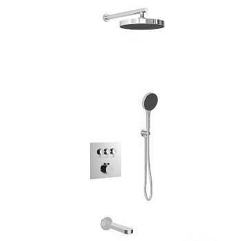 Душевая система Vincea Inspire VSFW-431I2CH встраиваемая в стену цвет хром