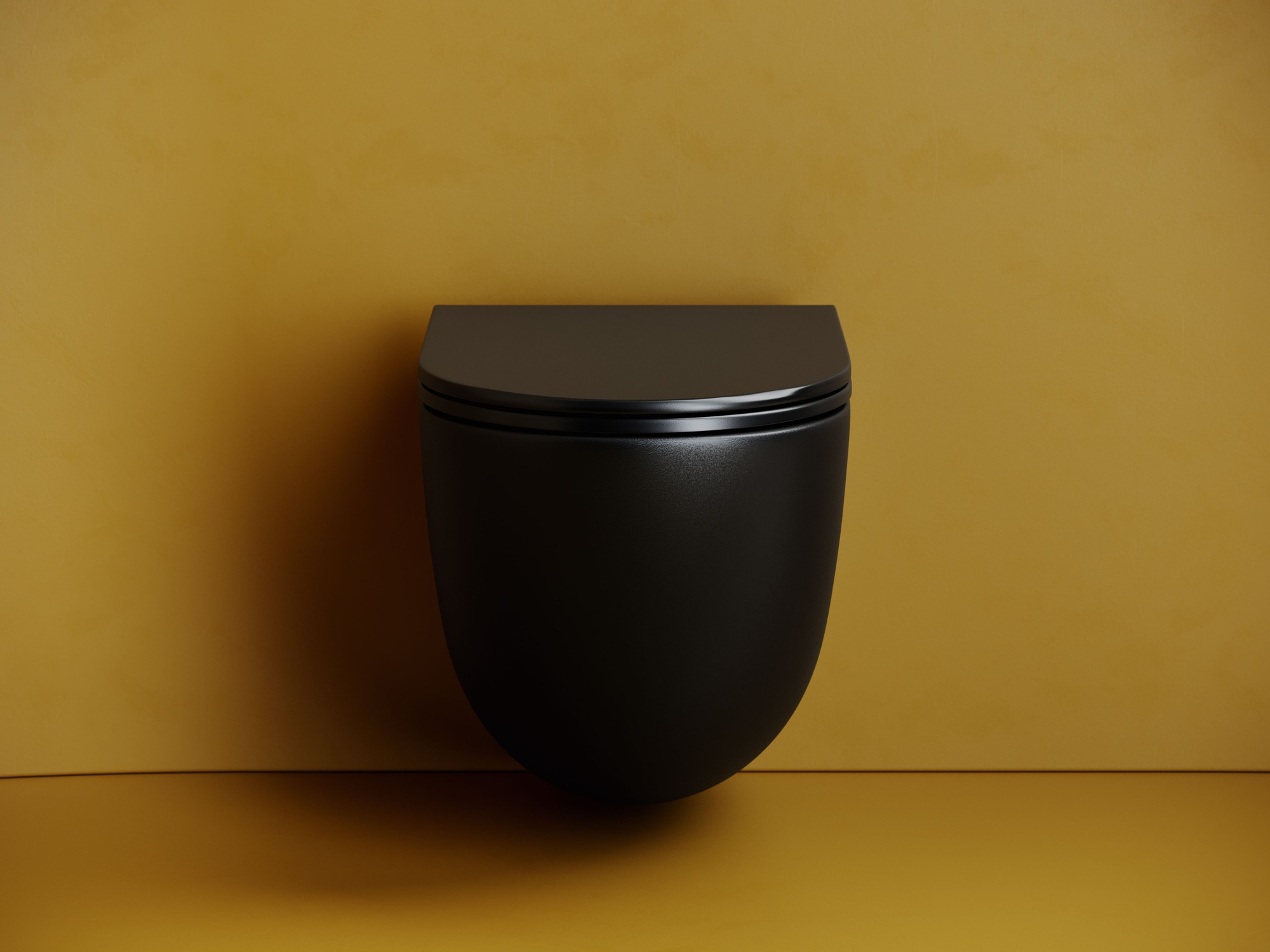 Подвесной унитаз Vogue Торнадо безободковый CN4008TMB