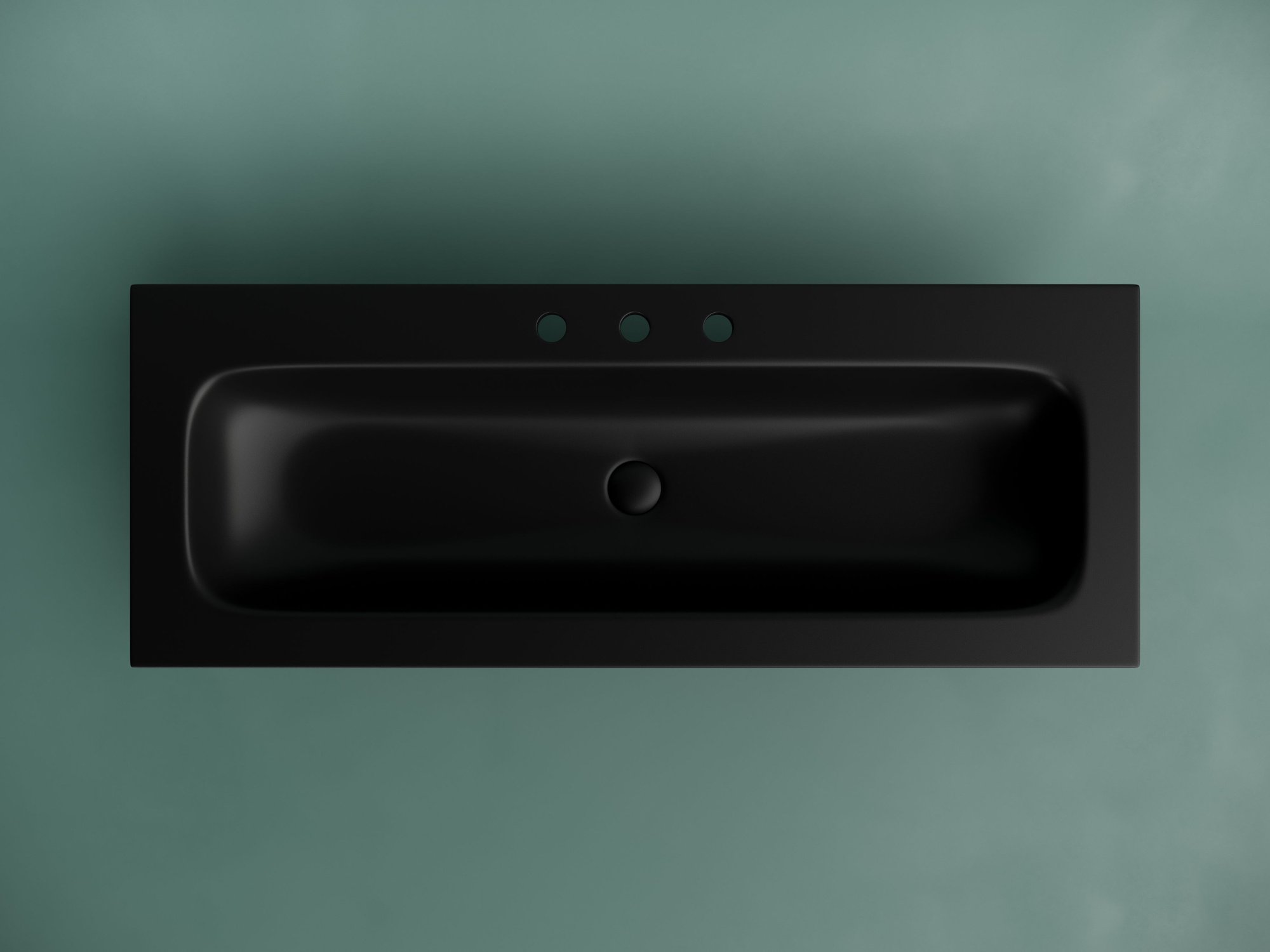 Раковина мебельная Grace прямоугольная с 3 мя отверстиями под смеситель CN7024MB