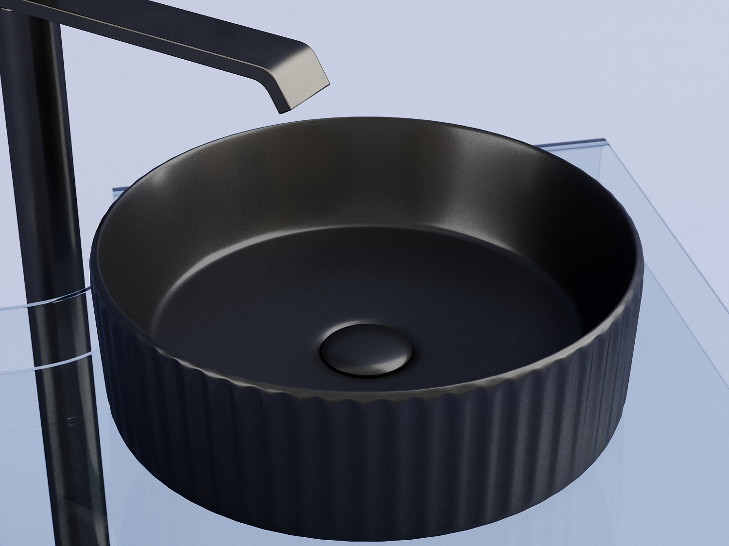 Скидка на черные раковины