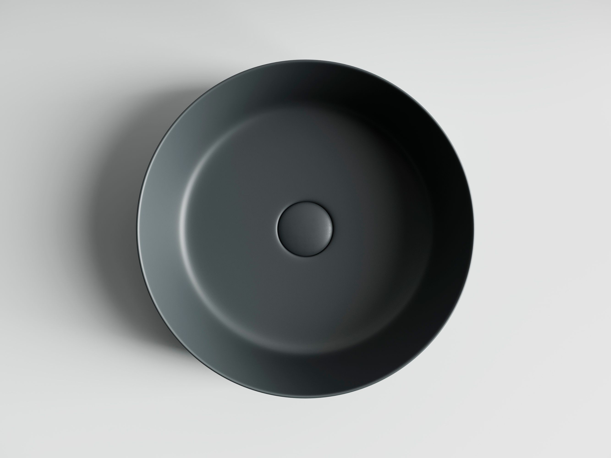 Умывальник чаша накладная круглая CN6022MDH