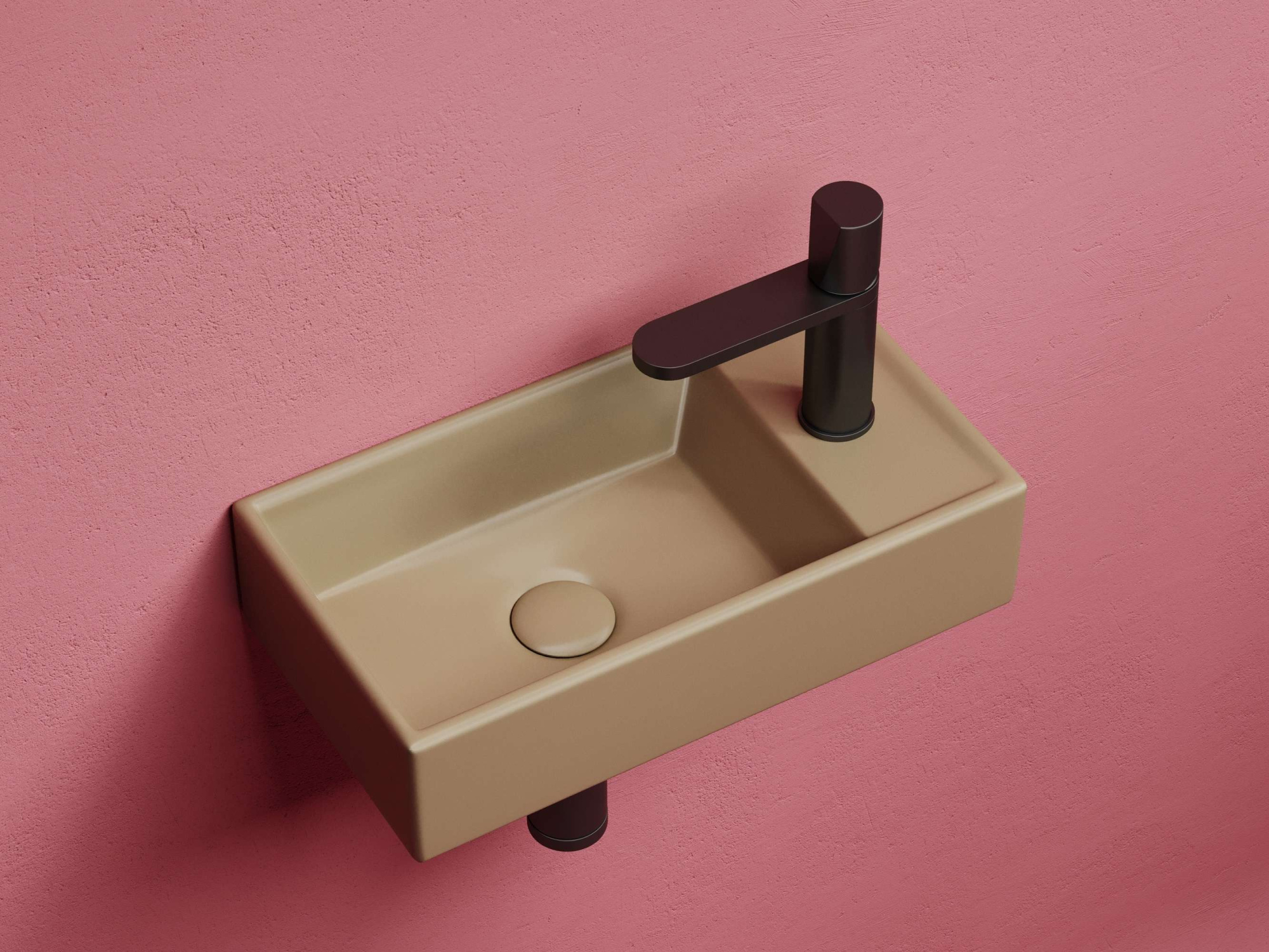 Умывальник подвесной прямоугольный CN6051LMC