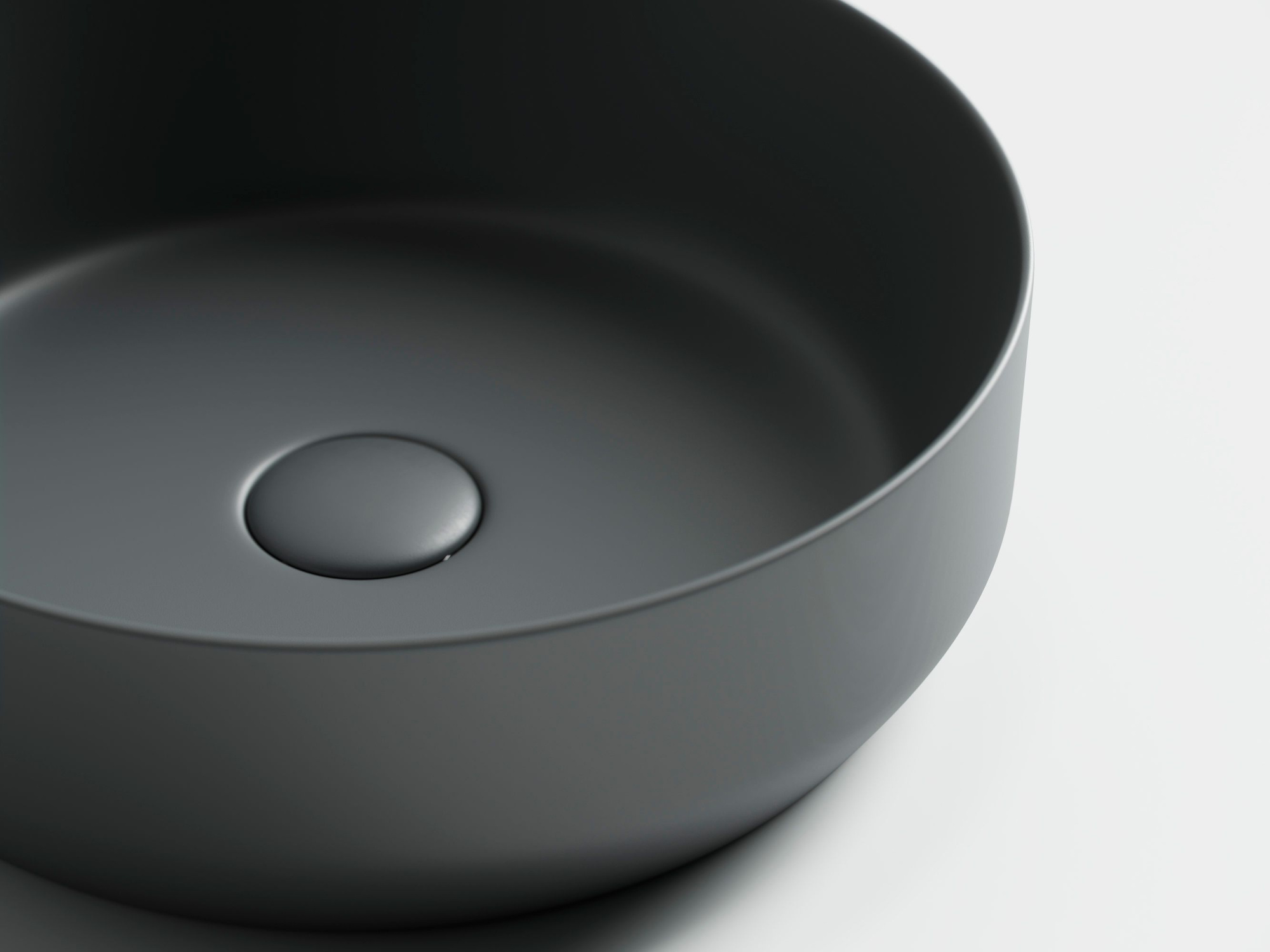 Умывальник чаша накладная круглая CN6022MDH