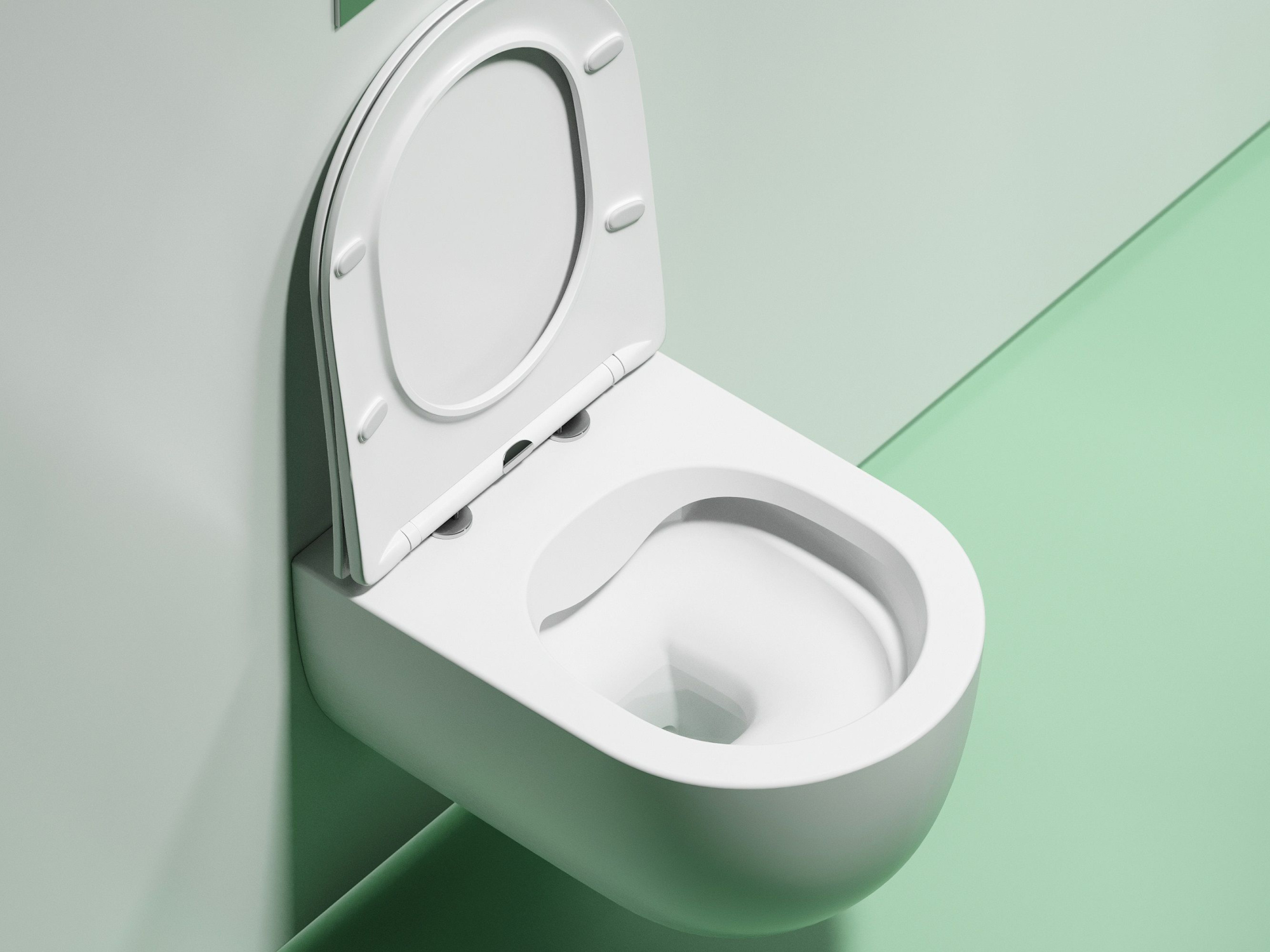 Подвесной унитаз Modena Rimless CN6063MW