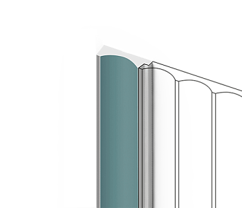 Финишный молдинг LF139A BU27 HIWOOD