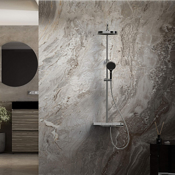 Душевая стойка Vincea Inspire VSFS-3I12TCH настенная цвет хром