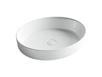 Умывальник чаша накладная овальная CN5002