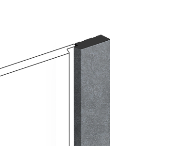 Финишный молдинг LF124B S381A HIWOOD