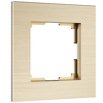Рамка на 1 пост AluMax (шампань) Werkel
