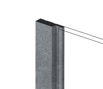 Финишный молдинг LF124A S381A HIWOOD