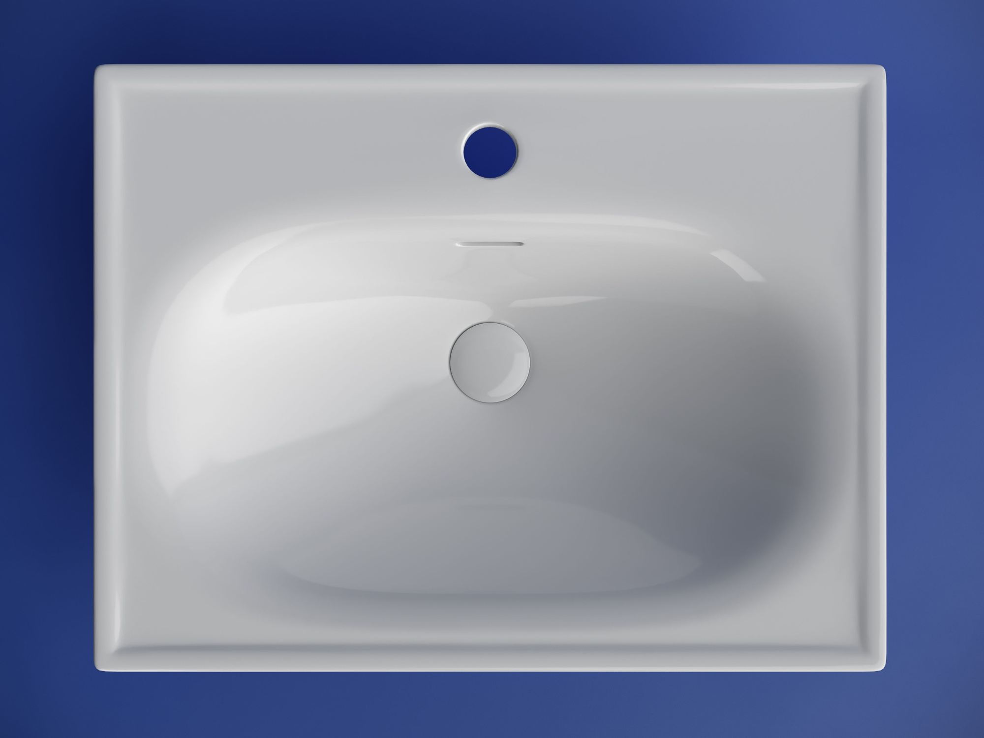 Раковина накладная с отверстием под смеситель CN13001