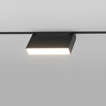 Slim Magnetic Трековый поворотный светильник 6W 4200K Kos чёрный